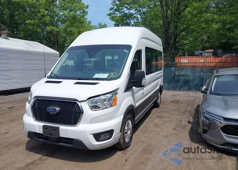 2022 Ford Transit-350 Passenger Van Xlt from USA, damaged, VIN 1FBAX2X89NKA78929